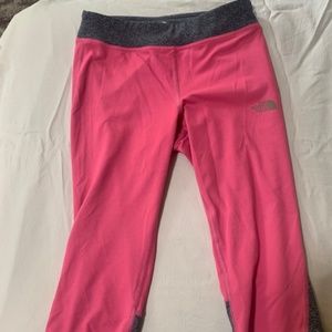The North Face Girl's Pink/Grey Capri Size 14/16